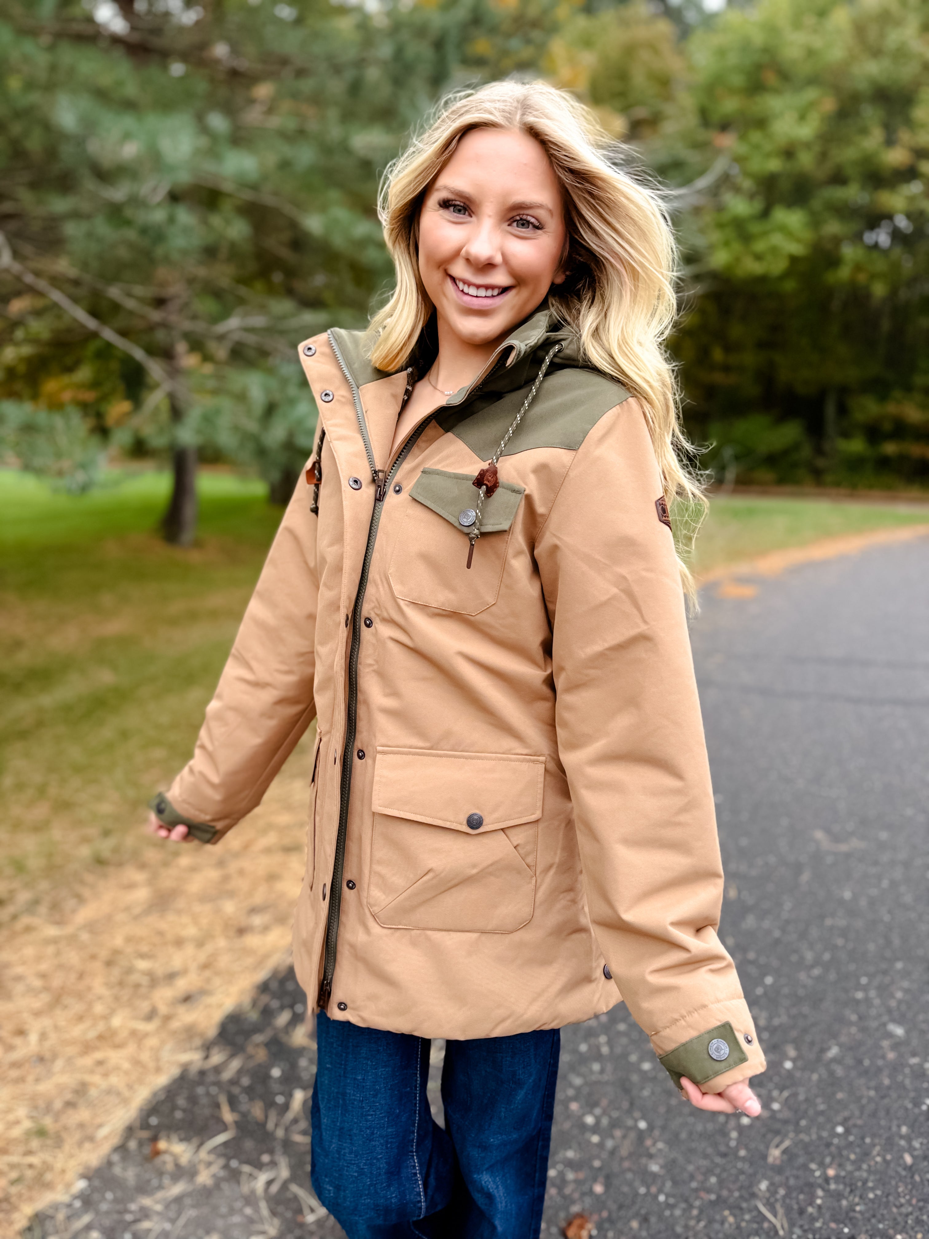 Cinch Barn Jacket - Brown
