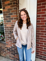 Ariat Logo Softshell Print Jacket - Southwest Cross Stitch