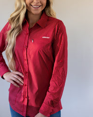 Venttek LS - Equestrian Red Stripe