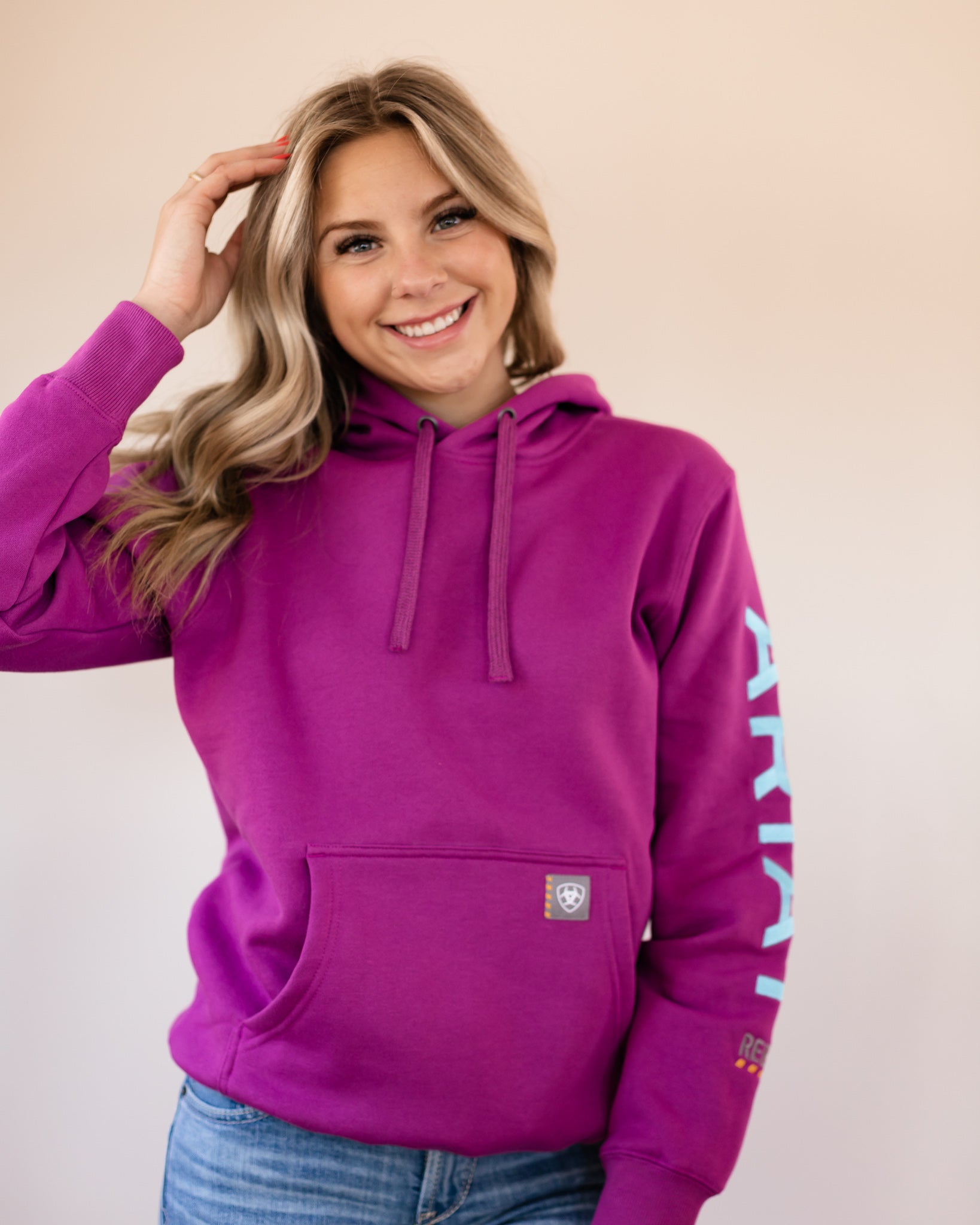 Rebar Graphic Hood - Willowherb