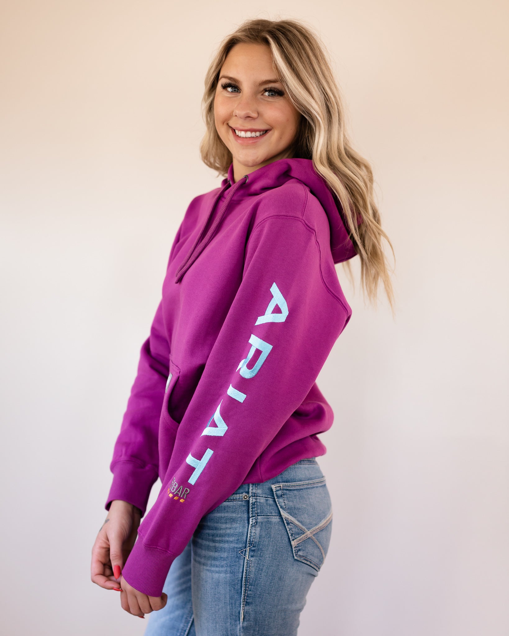 Rebar Graphic Hood - Willowherb