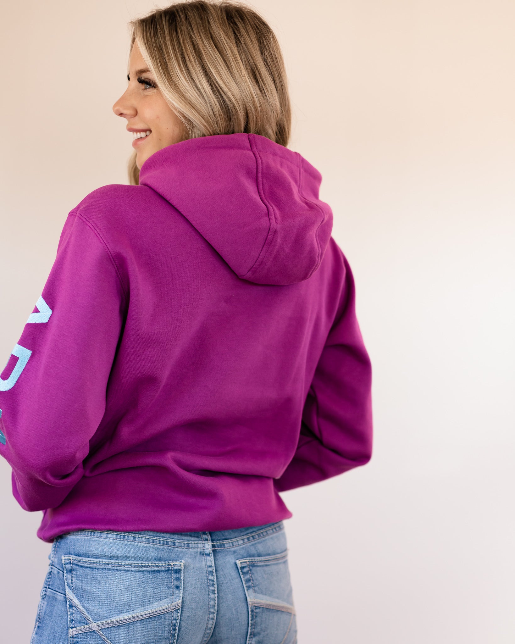 Rebar Graphic Hood - Willowherb