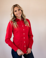 Cinch Show Shirt - Red