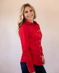 Cinch Show Shirt - Red