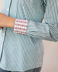 Kirby LS - Capri Stripe