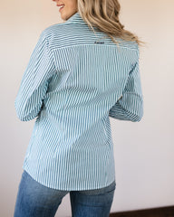 Kirby LS - Capri Stripe