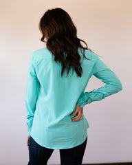 Cinch Show Shirt - Turquoise