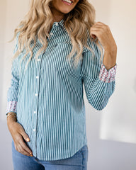 Kirby LS - Capri Stripe