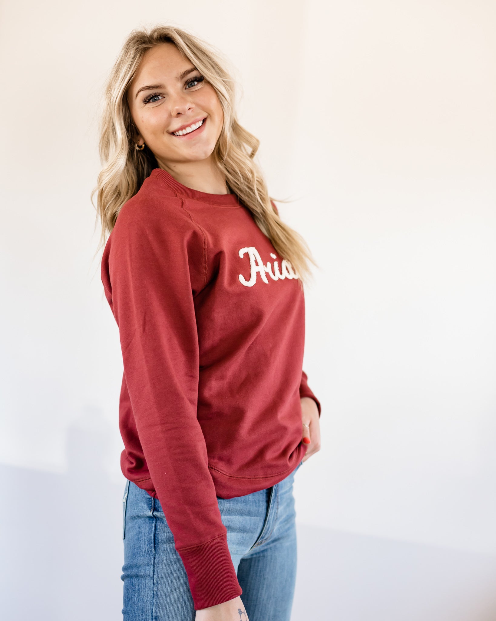 Benicia Sweatshirt - Burnt Russet