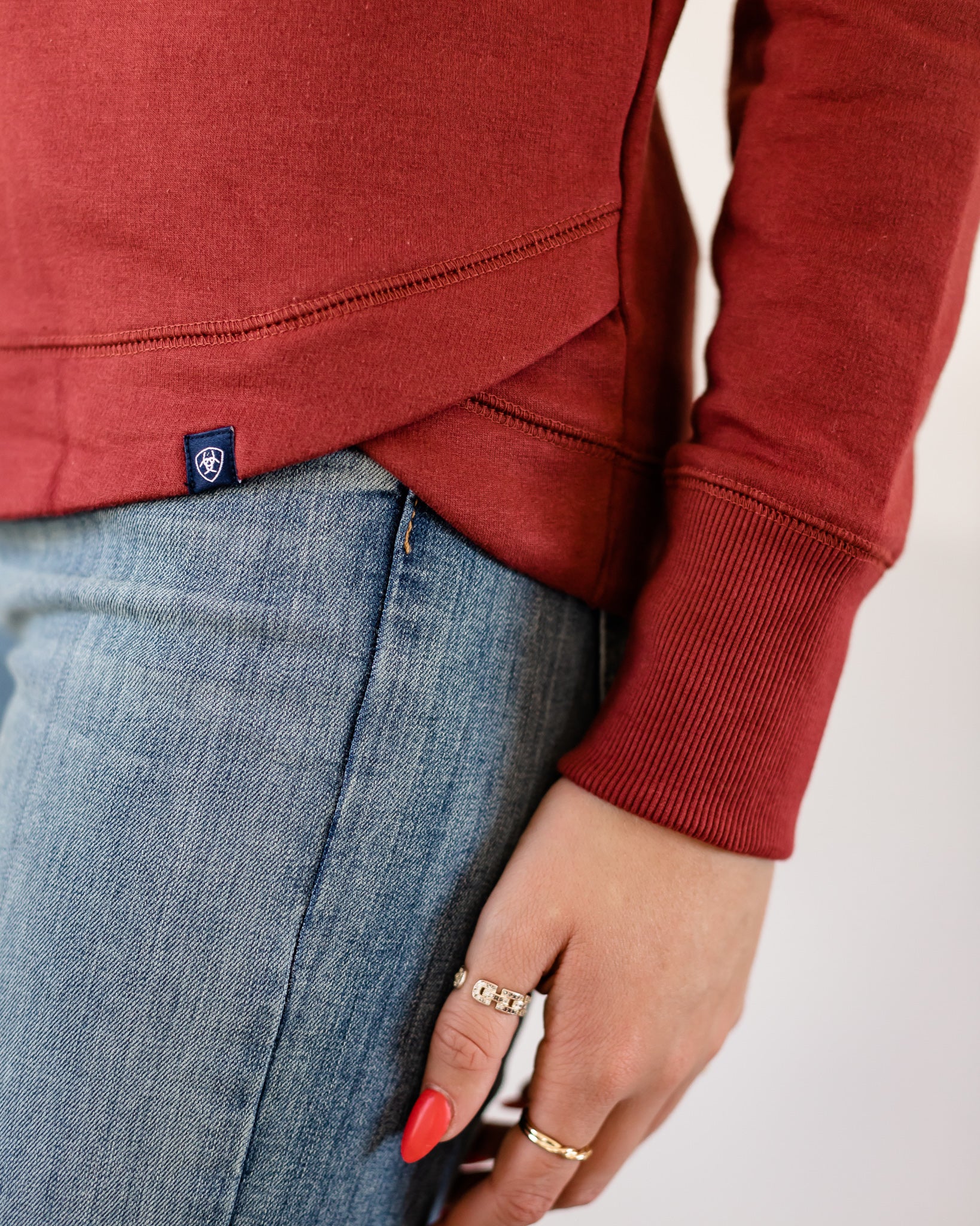 Benicia Sweatshirt - Burnt Russet