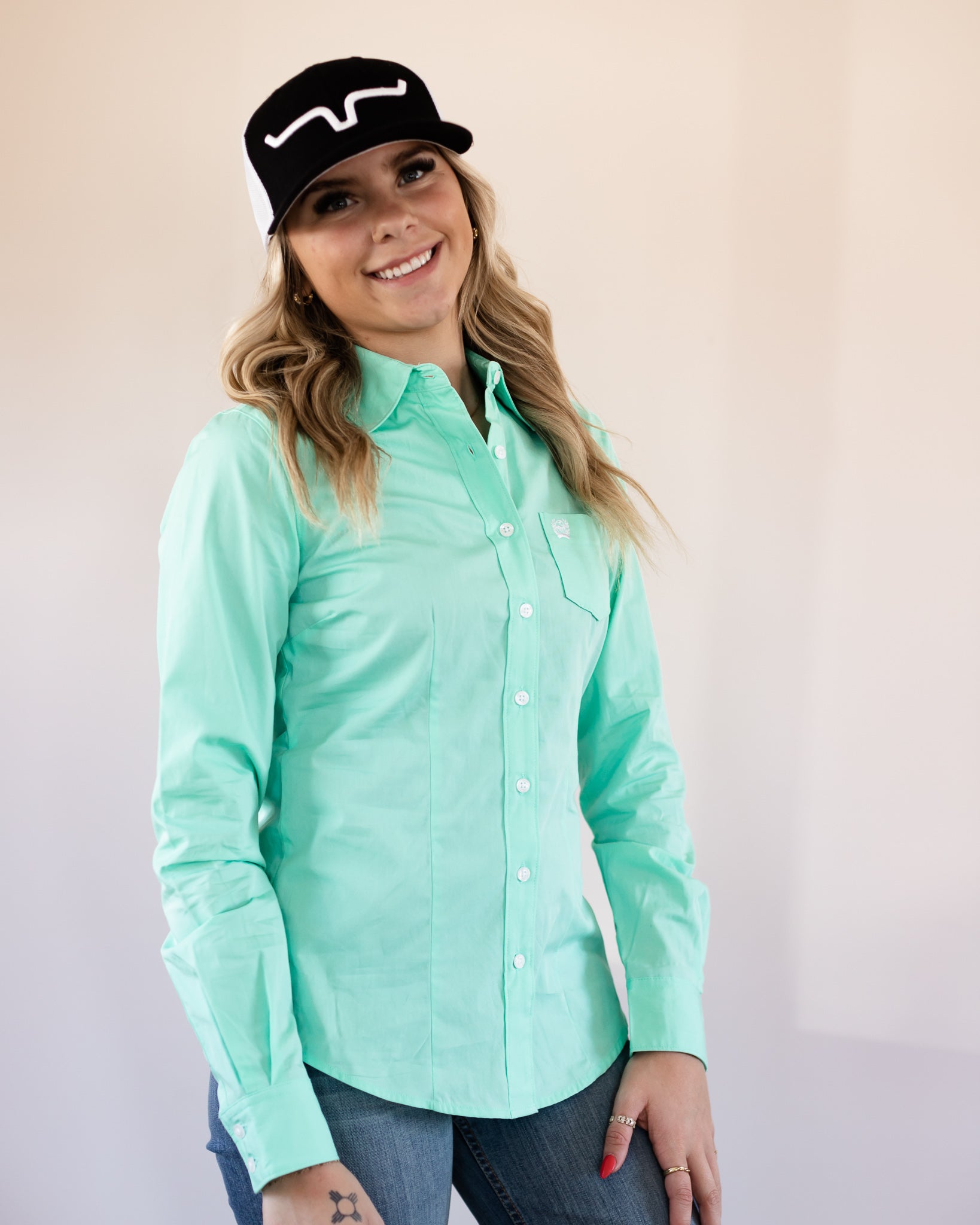 Cinch Show Shirt - Green