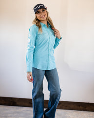 Kirby LS - Aruba Blue Print