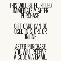 Gift Certificate - Rachel's Closet