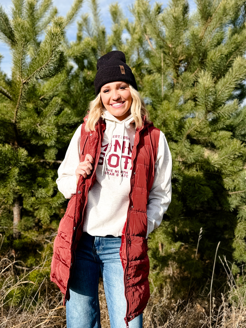 North Star Patch Hoodie