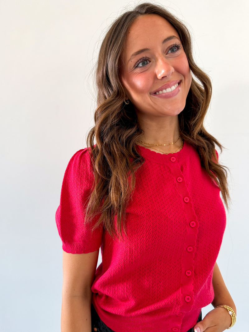 Golden Detail - Poppy Red