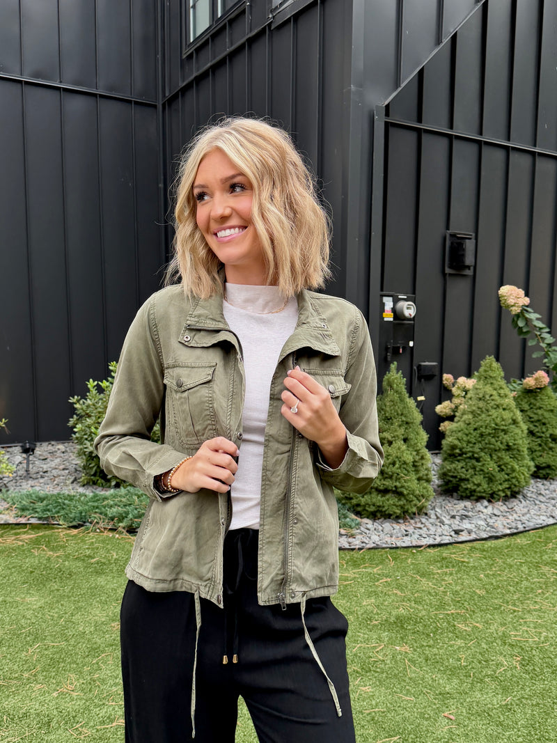 Stepping Through - Olive