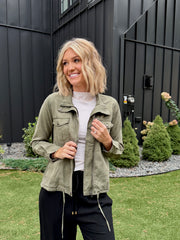 Stepping Through - Olive