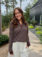 Easy Beauty - Brown Ivory Stripe