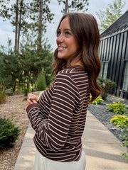 Easy Beauty - Brown Ivory Stripe