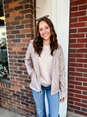 Ariat Logo Softshell Print Jacket - Southwest Cross Stitch
