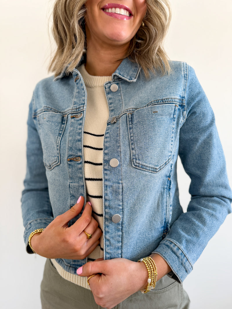 Backyard Hangout - Light Denim