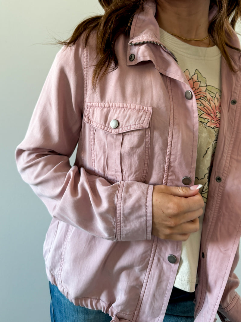 Stepping Through - Dusty Pink