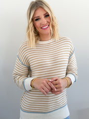 Harvest Path - Ecru Stripe