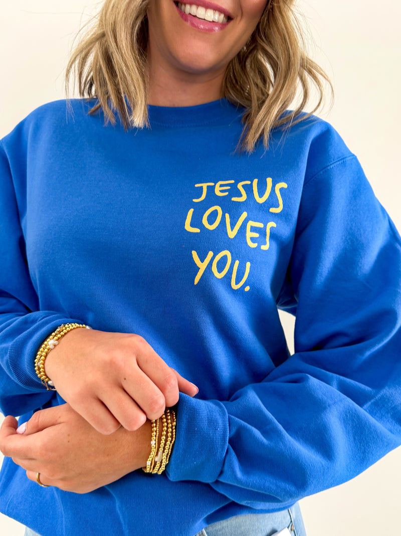 Jesus Loves You Crewneck