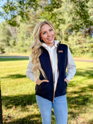 Cinch Reversible Vest - Brown