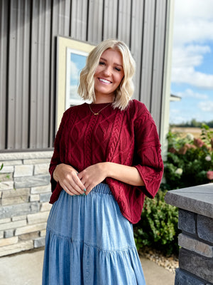 Daily Darling - Burgundy