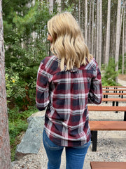 Gentle Chic - Ruby Navy Plaid