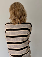 Golden Path - Grey Brown Stripe