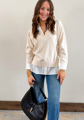 Winter Sky - Ivory/White