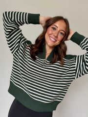 Remember That - Pine Grey Stripe