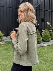 Stepping Through - Olive