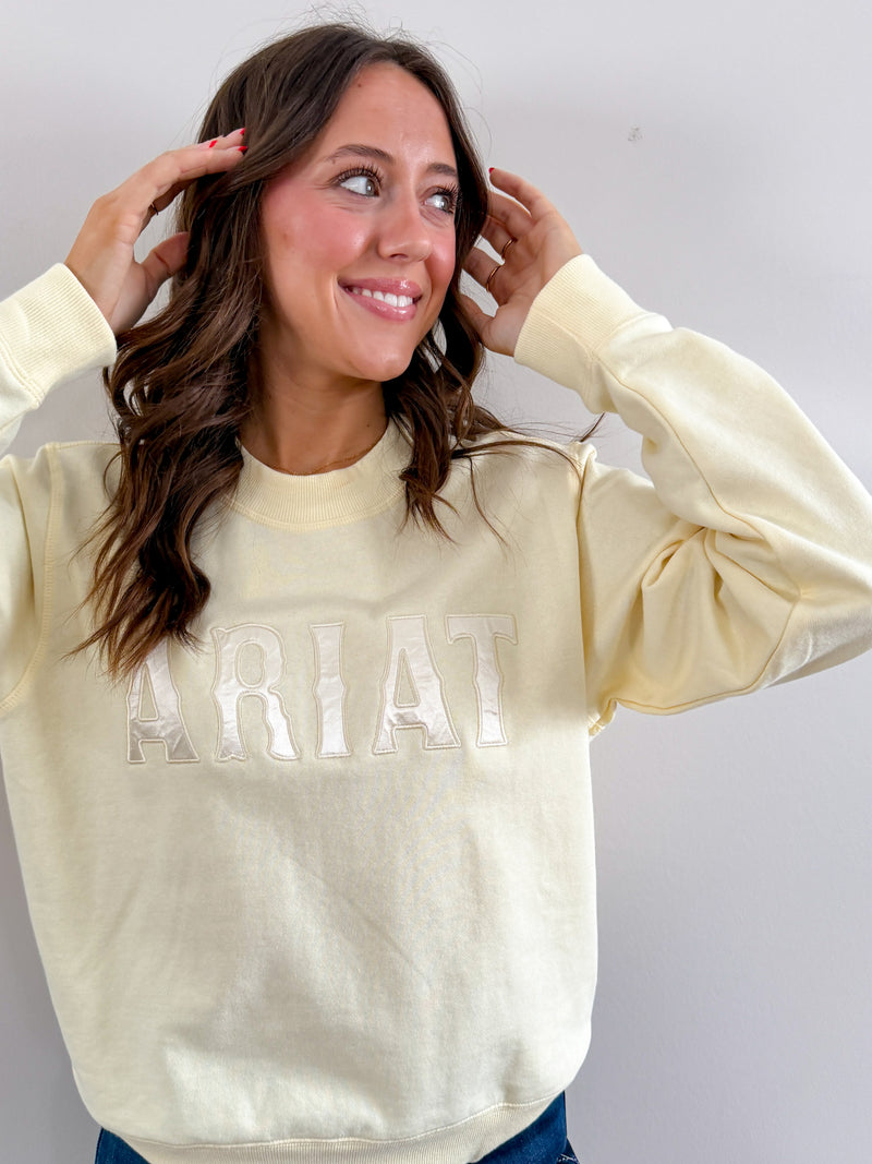 Ariat - Essential Crew Sweatshirt - Pear Sorbet