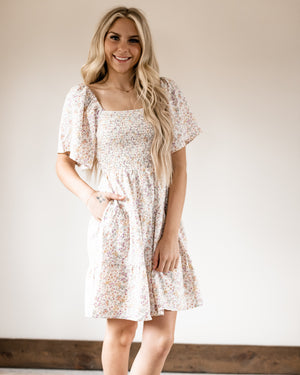 Spring Breeze - Cream Multi
