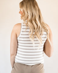 Arrival Time - White Taupe