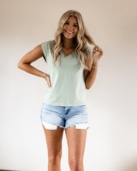 Strong Still - Aqua Grey
