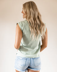 Strong Still - Aqua Grey