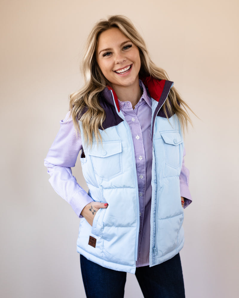 Wyldfire Vest - Sky Blue