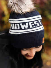 Midwest Pom Hat-Navy