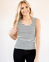 Sandy Breeze - Black/Cream