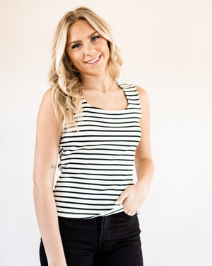 Sandy Breeze - Black/Cream