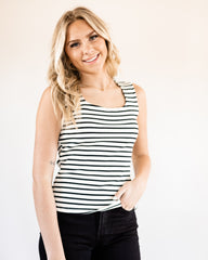 Sandy Breeze - Black/Cream