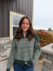 Remember That - Pine Grey Stripe