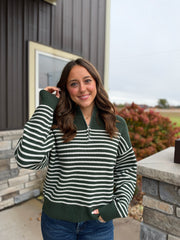 Remember That - Pine Grey Stripe