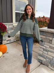 Remember That - Pine Grey Stripe