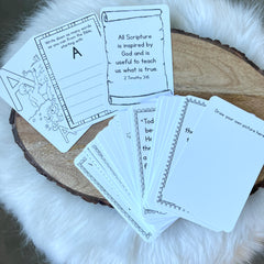 ABC Bible Coloring Cards